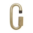 thumbnail image 1 of RCH Hardware QL-SS03-75 Stainless Steel Quick Link, 1 Gauge, Polished Brass (2 Pack), 1 of 4