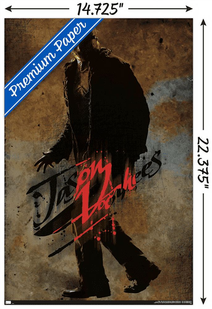 Friday the 13th - Jason Wall Poster, 14.725" x 22.375"