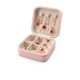thumbnail image 1 of Mini caja de almacenamiento de joyas portátil simple para viajes, aretes, pendientes, joyas de mano, collares, anillos, caja de joyería exquisita, 1 of 6
