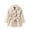 Beige, variant on HBFAGFB Toddler Girls Winter Jacket Lapel Button up Warm Thickened Classic Trench Coat Beige Size 110