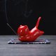 thumbnail image 1 of Lindos adornos de cerámica para fusor de incienso con forma de gatito, lindo bolígrafo para té con forma de gato, inserto de incienso creativo para interiores y hogares, 1 of 6