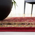 thumbnail image 4 of SAFAVIEH Lyndhurst Isadora Traditional Bordered Runner Rug, Red/Black, 2'3" x 6', 4 of 4