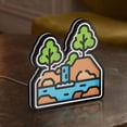 thumbnail image 3 of Mountain 3D Novelty Light Box, Nature Landscape Wall Light Featuring Forest and Waterfall Scene for Adventure and Cabin Decor (Width 12 inch, 30cm), 3 of 9