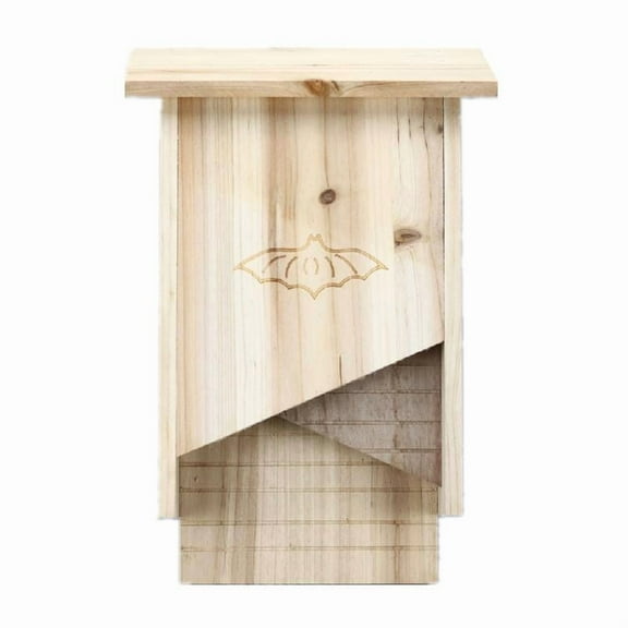 Outdoor Garden Bat House Easy for Bat to Land Weatherproof Bat Houses