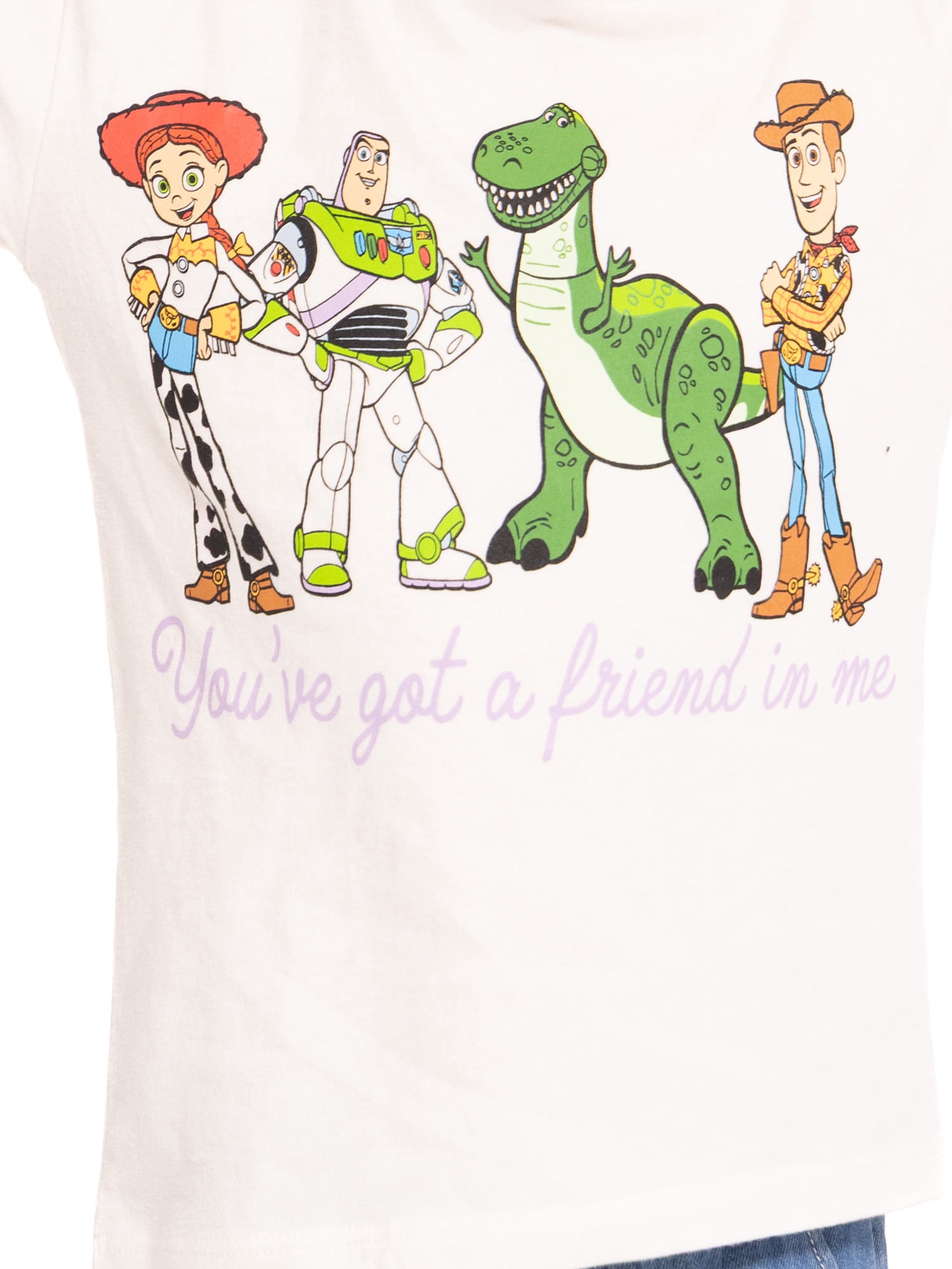 Pixar Toy Story Toddler Graphic Crewneck Tee with Short Sleeves, Sizes 12M-5T