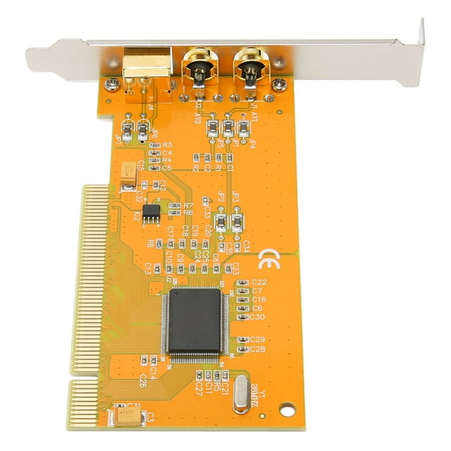 PCIe Video Capture Card, PCB 640x480 Resolution Plug and Play PCI Express Capture Card for Conference for