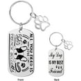 thumbnail image 2 of French Bulldog Lover's Gift for Women Men ALL YOU NEED IS FRENCH BULLDOG Dog Lover Pet Owner Gift Dog Mom Gift Funny Pet Keychain, 2 of 7