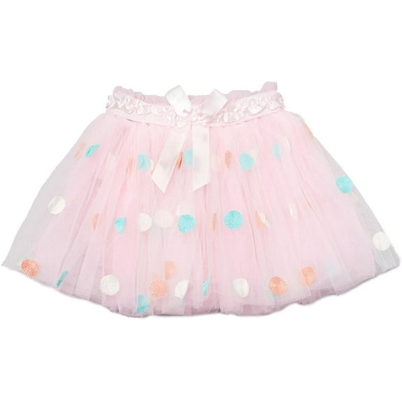 Wenchoice Girl's Baby Pink Hydrangea Tutu - S(1T-2T)