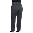 thumbnail image 2 of NYDJ womens  Plus Brooke Vintage Noir Straight Leg Jean, 24W, 2 of 3