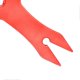 thumbnail image 5 of Men's Wide Tooth Hair Combs Double Sided Oil Hair Comb Retro Plastic Hair Styling CombsRed, 5 of 5