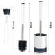 thumbnail image 2 of Toilet cleaning brush silicone toilet brush toilet 2 in 1 hygienic sterile silicone brush with toilet brush, 2 of 5