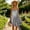 Gray, variant on Cami Lounge Dress Backless Elegant Satin Slip Nightgown Women Ruffle Hem Soft Sleepwear Bedtime Nightwear Comfy Loungewear