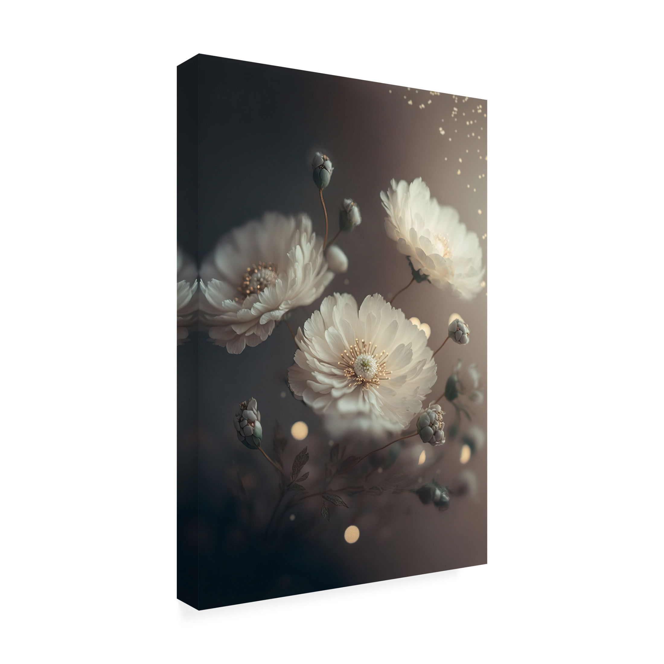 Canvas Wall Art - Treechild 'When Night Falls' Wall Art for Living Room, Bedroom, or Office D?cor by Trademark Fine Art - 16 x 24 Inches