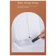 thumbnail image 3 of -Espejo de maquillaje plegable con luz LED, espejo de maquillaje para dormitorio, espejo de maquillaje inteligente, espejo con luz de relleno, blanco, blanco, 3 of 5