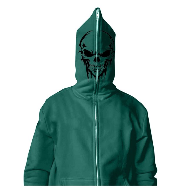LOVZFMLL Vestes pour Femmes à Capuche de Noël Imprimées à Manches Amples