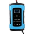 thumbnail image 2 of 12V 6A Full Automatic Car Battery Intelligent Fast Power Charging Pulse Chargers Wet Dry Acid Battery-chargers with Digital LCD Display, 2 of 7