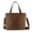 Tooled-Brown, variant on Wrangler Weatern Tote Bag for Women Medium Sized Aztec Handbags with Crossbody Strap, Coffee-turquoise