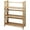 Natural, variant on Casual Home Montego 3-Shelf Folding Bookcase-Color:Natural
