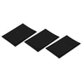 thumbnail image 1 of Parche de Bandera Negra Sólida Parches Bordados 3.15x1.97 Pulgadas para Chalecos Ropa Mochilas Gorras, Paquete de 3, 1 of 6