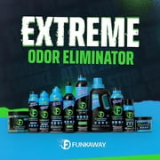 FunkAway Smoke Odor Eliminator Spray, Air Freshener & Deodorizer, for Cars and Homes, 3.4 oz