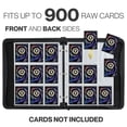 thumbnail image 7 of HBK Lorcana Binder 9 Pocket, Large Lorcana Trading Card Binder with 50 Lorcana Card Sleeves Fit 900 Cards, PU Leather Card Collection Binder for Lorcana Cards Display Storage, 7 of 7