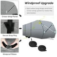 thumbnail image 6 of Leader Accessories XtraBrella Travel Trailer RV Cover Windproof Extra Thick Upgraded 5 Layers Camper Cover with Adhesive Repair Patches, 22'-24', 6 of 6