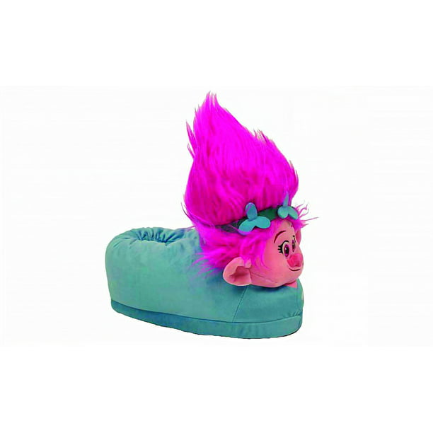 Tranen snap Feest DreamWorks Trolls - Poppy Slippers - Walmart.com