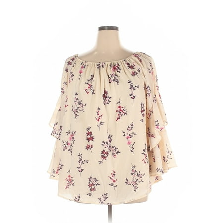 Pre-Owned A Beautiful Soul Women's Size XL Long Sleeve Blouse