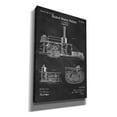 thumbnail image 2 of Epic Graffiti "Tractor Blueprint Patent Chalkboard" Giclee Canvas Wall Art, 12"x18", 2 of 3