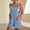 1# Light Blue my orders placed, variant on Dyegold Short Jumpsuits For Women Summer Casual Adjustable Strap Loose Linen Short Bib Overalls Jumpsuit Rompers With Pocket