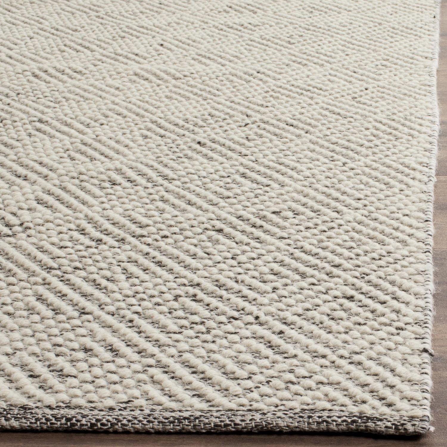 Safavieh Natura Eanna Geometric Area Rug, Ivory / Light Grey, 6' X 9'