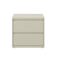 thumbnail image 2 of Hirsh 30 inch Wide 2 Drawer Metal Lateral File Cabinet for Home and Office, Holds Letter, Legal and A4 Hanging Folders, Putty, 2 of 7
