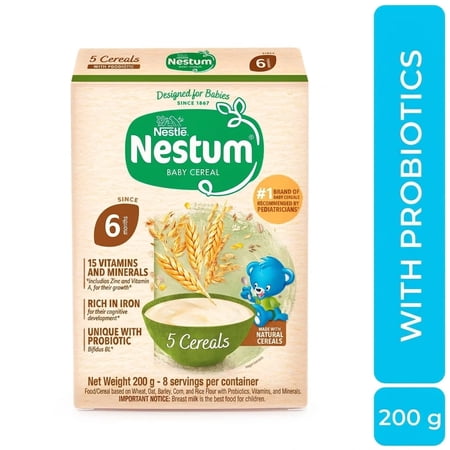 Nestle Nestum 5 Grains Cereal, 200g