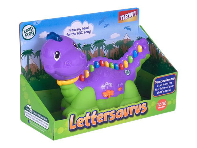 LeapFrog Leap Frog Lettersaurus Dinosaur Alphabet Learning Toy ABC Dino Music for sale online 