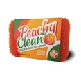 thumbnail image 2 of Peachy Clean Silicone Kitchen Dish Scrubber - Peach Scented Scrubbing Sponge 3 Pack, 2 of 4