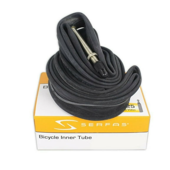 Serfas Bicycle Inner Tube Presta Valve for 26 x 1-1.25-Inch Tire