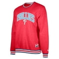 thumbnail image 2 of Men's New Era Red Philadelphia Phillies Pullover Sweatshirt, 2 of 5