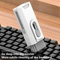 thumbnail image 5 of 8 in 1 Cleaning Kit Computer Keyboard Cleaner Brush Set Earphone Clean Pen For Airpods Pro Earbuds Cleaning Tools Keycap Puller 8 in 1 White, 5 of 6
