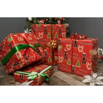 Melanated Art, Christmas Gift Wrapping paper, Black Girls Do Rock-Gift Wrap