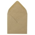 thumbnail image 2 of JAM Paper 3.1 x 3.1 Square Envelopes, Brown Kraft, 1000/Carton, Brown Kraft Recycled, 2 of 2