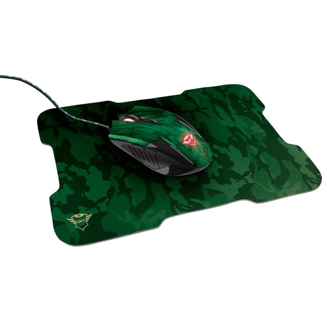 Kit Gamer Trust GXT 781 RIXA Mouse LED 3200DPI 6 Botones + Mouse Pad