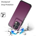 thumbnail image 2 of For TCL K33 5G T513V Shockproof Hybrid Cell Phone Cover Case - MK Purple, 2 of 6