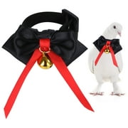 Pet Collar Decorative Adjustable Bell Decor Pet Bow Tie for Chicken Duck Goose