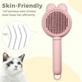 thumbnail image 5 of Moocorvic Pet Grooming Comb,Cat Brushes for Indoor Cats Dog Hair Brush for Long or Short Hair,Removes Loose Fur, 5 of 7