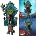thumbnail image 1 of Halloween Resin Wall Clock The Nightmare Before Christmas Cuckoo Clock for Hallo, 1 of 4