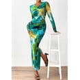 thumbnail image 4 of Vestido Maxi Floral de Manga Larga para Mujer PRETTYGARDEN Talla S, 4 of 8