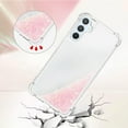 thumbnail image 3 of Slim Fit Phone Case for Samsung Galaxy A54 5G, Glitter Liquid Quicksand Effect Silicone Soft TPU Case with Camera Lens and Screen Protection for Galaxy A54 5G,LSWT Pink, 3 of 12