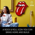 thumbnail image 3 of LEGO Art The Rolling Stones 31206 Logo Wall Décor Building Set for Adults, Gift for Men, Women, Husband, Wife, Music Fans, DIY Home or Office 3D Decoration, 60th Anniversary Collectors Set, 3 of 7