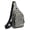 Style Four: Champagne color, variant on Small Sling Bag Crossbody for Men Women One Strap Shoulder Cross Body Bag Sling Backpack for Travel