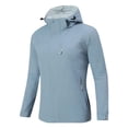 thumbnail image 3 of Windbreaker Jacket Women 2025 Fall Outdoor Lightweight Windproof Waterproof Hiking Travel Hooded Rain Jacket Outerwear, 3 of 4